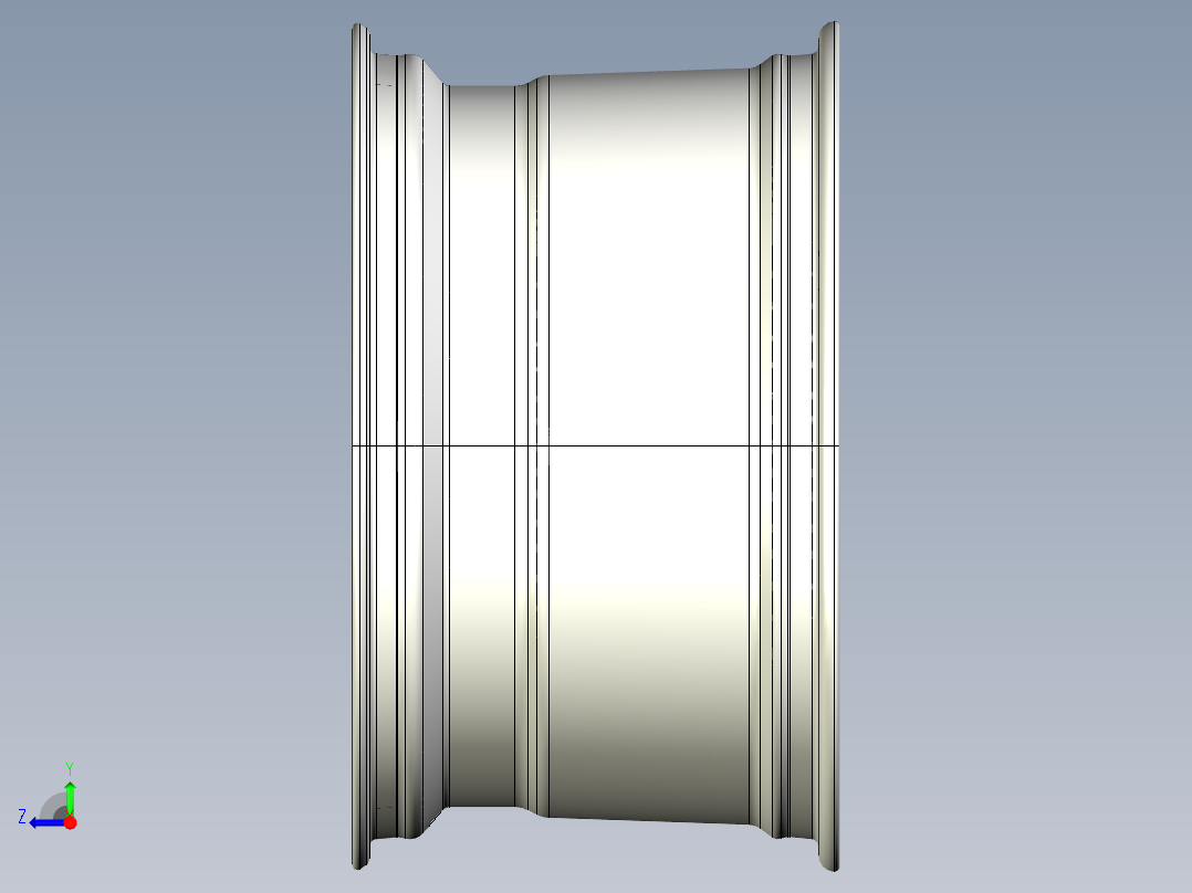 轮毂、轮胎(124)右视图