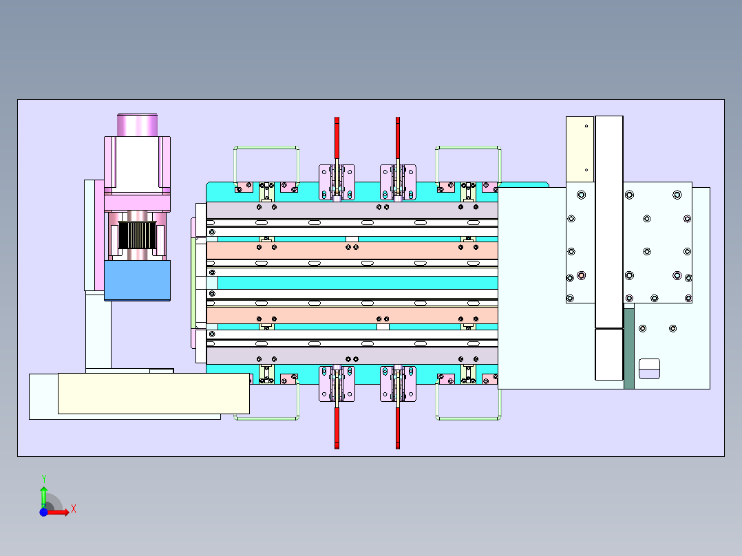 ZP-6940 电路板元件自动植针机前视图