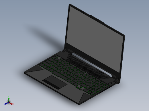 电脑、笔记本(9)正等轴测缩略图