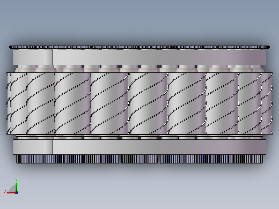 玉米秸秆保留型收割榨汁机的打捆及计量系统说明书及全套图纸后视图
