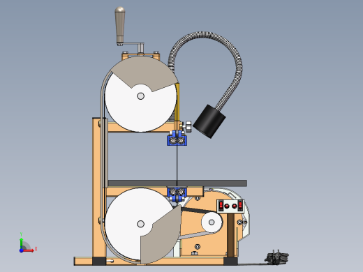 台锯模型图前视缩略图
