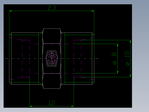 PARKER管接头EO Union G10LLCFX_front
