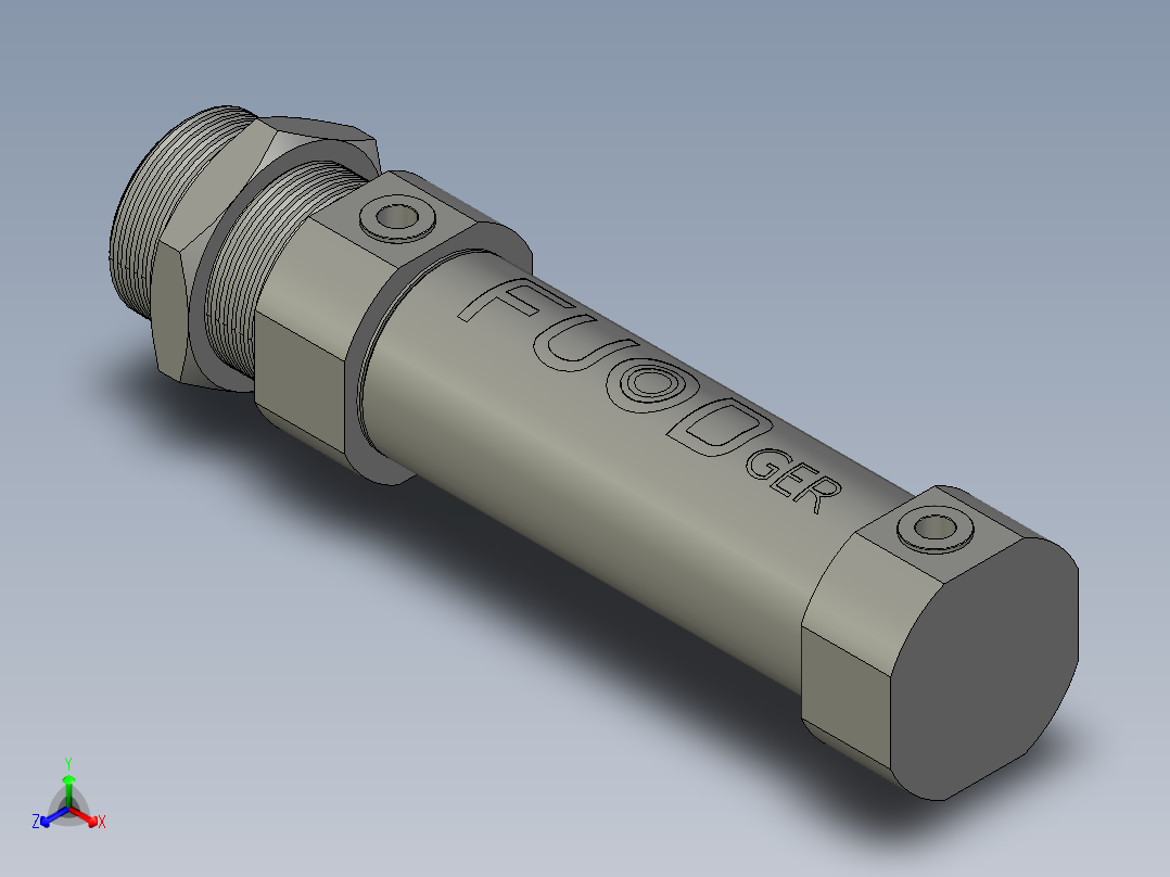FY-MI气缸U型FY-32-40-U_缸体