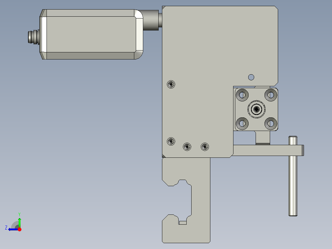 LXYC-BOSS-02160500跳动检测组件右视图