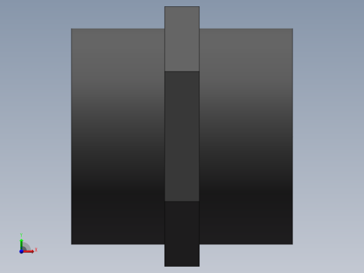 COUPLING_DN40_PN10_U-PVC前视缩略图