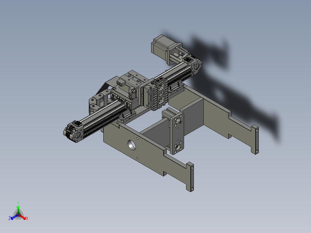 LBZL-A0-上料搬运组件5080-02主视图