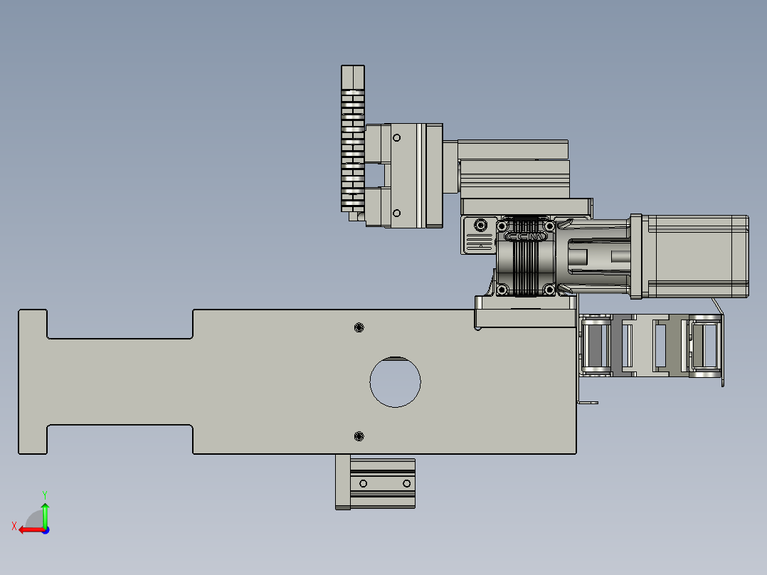 LBZL-A0-上料搬运组件5080-02后视图