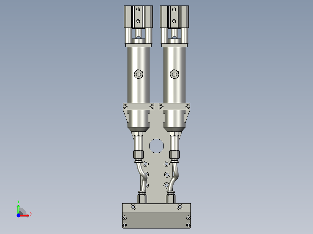 涂刷点硅胶治具01OM前视图