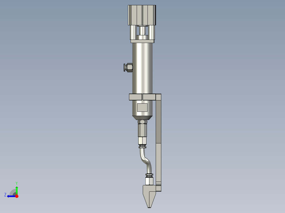 涂刷点硅胶治具01OM右视图
