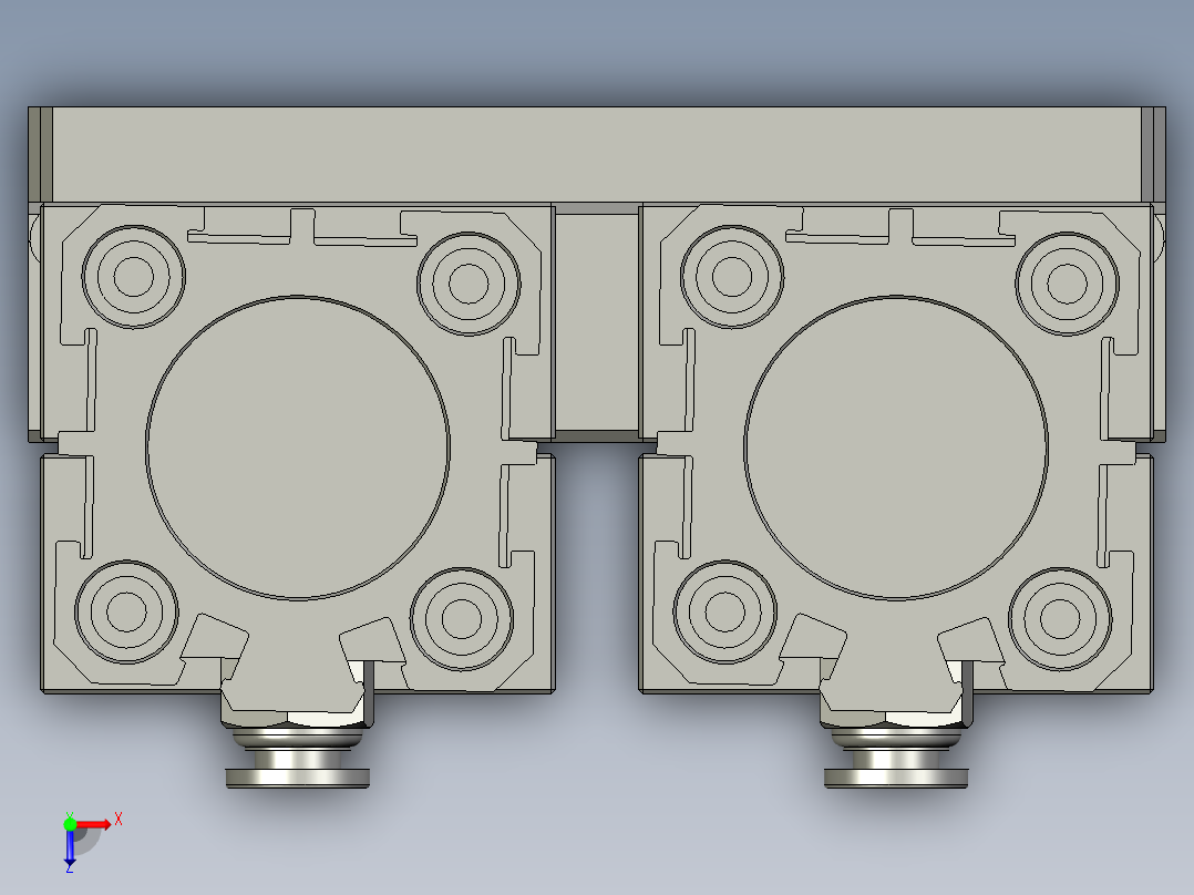 涂刷点硅胶治具01OM俯视图