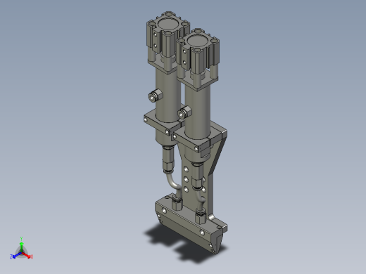 涂刷点硅胶治具01OM正等轴测缩略图