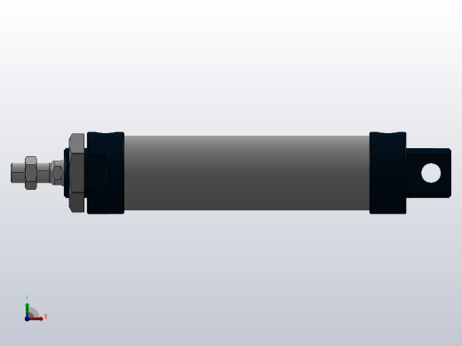 迷你气缸 MAL40x100前视缩略图