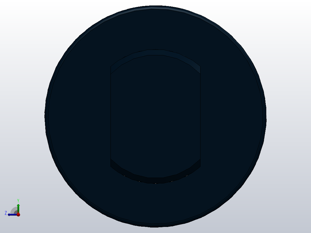 迷你气缸 MAL40x100右视图