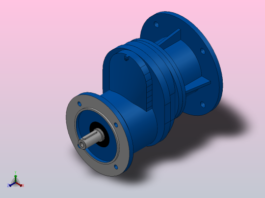 RXF57ZP斜齿轮减速机RXF57-1.6-M1-P80-Φ160
