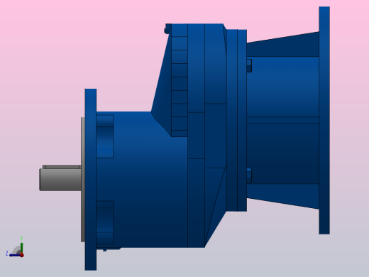 RXF57ZP斜齿轮减速机RXF57-1.6-M1-P80-Φ160右视缩略图