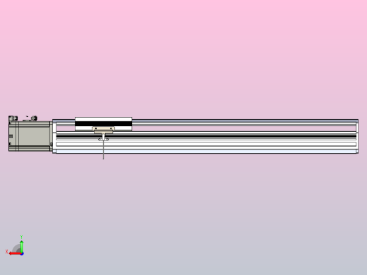 日规模组半封闭丝杆TPA-HNR-170T-2010C-L550-M-M75-N3后视缩略图