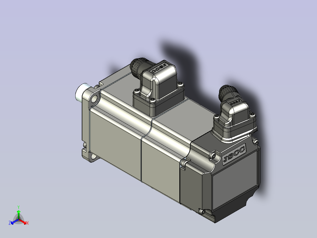 JSCC精研伺服电机 60ms2主视图