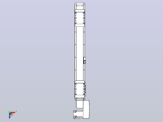 皮带直线轴双滑块型TPA-GCBS-80-P60-L200-QR-M20-N3俯视缩略图