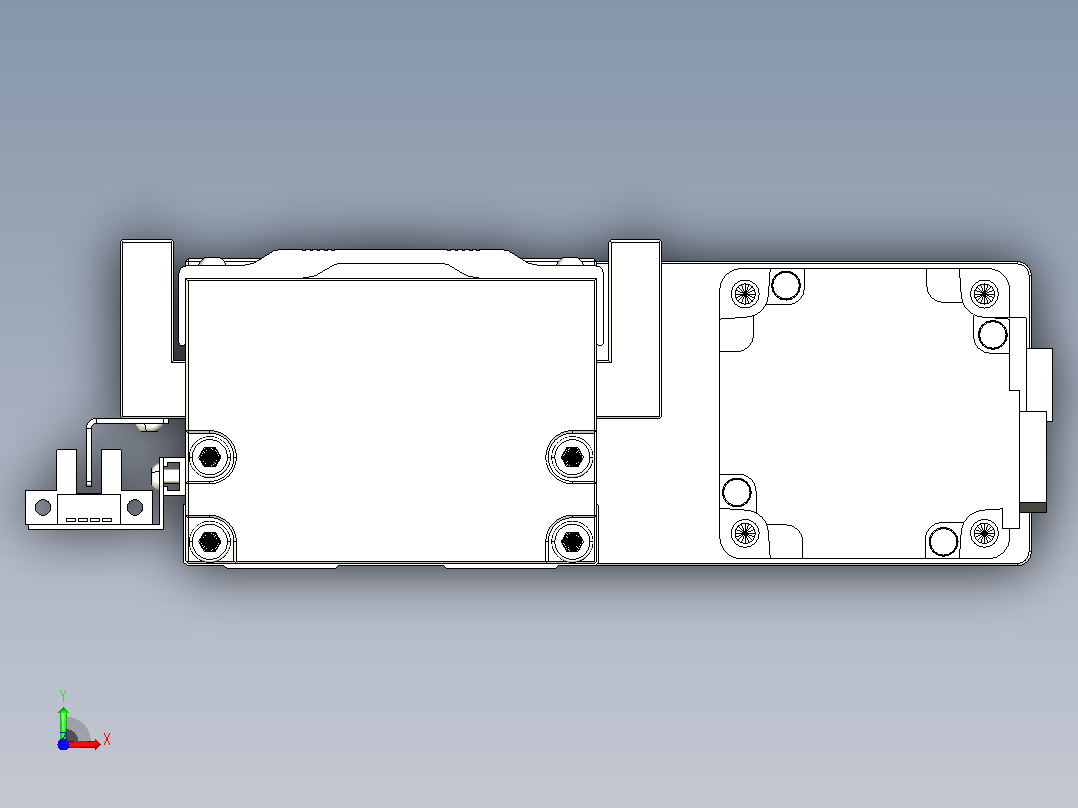 钢基模组TPA-KNR-8610C-340A1-MR-H0S1前视图