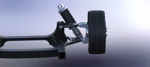 汽车悬挂系统Suspension Complete Assembly STP IGS缩略图