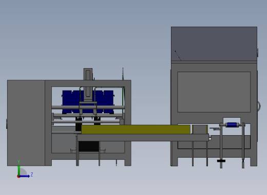 奶酪包装装盒生产线 sw20左视缩略图