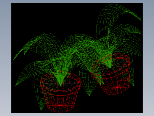 室内家具及植物三维模型四-HH022