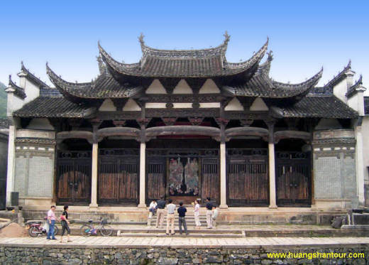 传统仿古中式徽派建筑民俗民居住宅马头墙SU模型CAD图纸大样详图缩略图