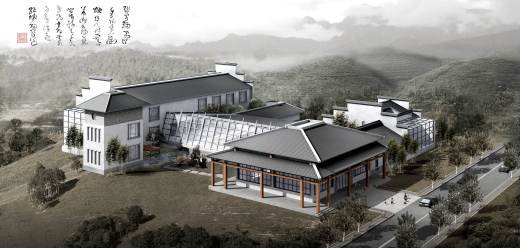 传统仿古中式徽派建筑民俗民居住宅马头墙SU模型CAD图纸大样详图缩略图