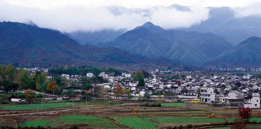 传统仿古中式徽派建筑民俗民居住宅马头墙SU模型CAD图纸大样详图缩略图