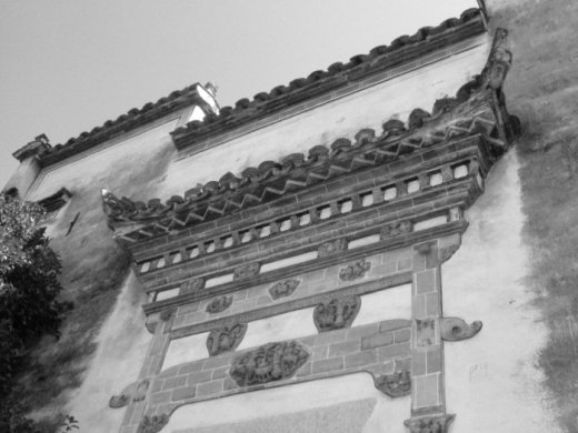 传统仿古中式徽派建筑民俗民居住宅马头墙SU模型CAD图纸大样详图缩略图