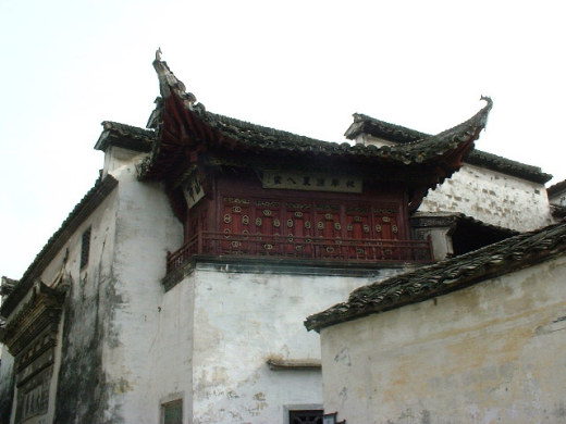 传统仿古中式徽派建筑民俗民居住宅马头墙SU模型CAD图纸大样详图缩略图