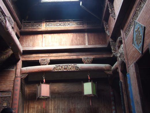 传统仿古中式徽派建筑民俗民居住宅马头墙SU模型CAD图纸大样详图缩略图