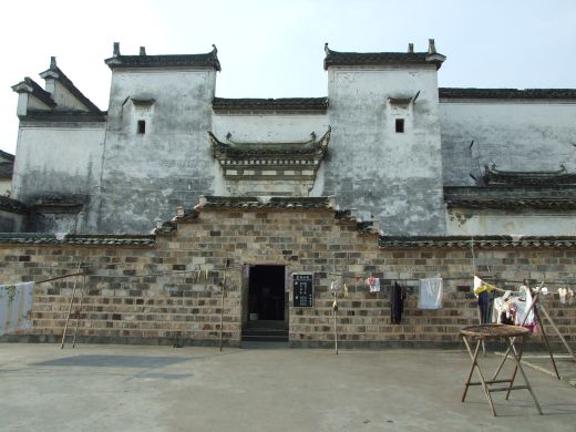 传统仿古中式徽派建筑民俗民居住宅马头墙SU模型CAD图纸大样详图缩略图