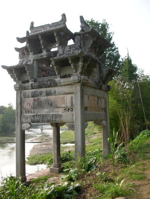 传统仿古中式徽派建筑民俗民居住宅马头墙SU模型CAD图纸大样详图缩略图
