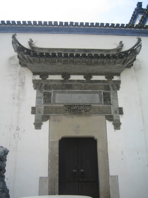 传统仿古中式徽派建筑民俗民居住宅马头墙SU模型CAD图纸大样详图缩略图