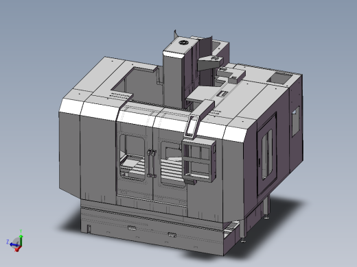 B11-加工中心机床外围钣金