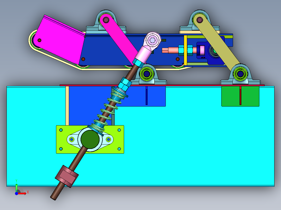 土豆鲜粉条食品塑料袋整平压袋机前视图