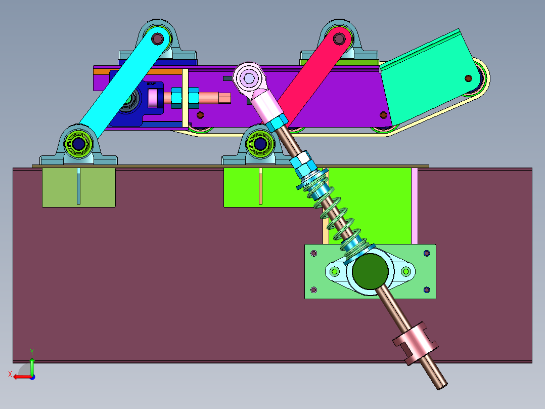 土豆鲜粉条食品塑料袋整平压袋机后视图