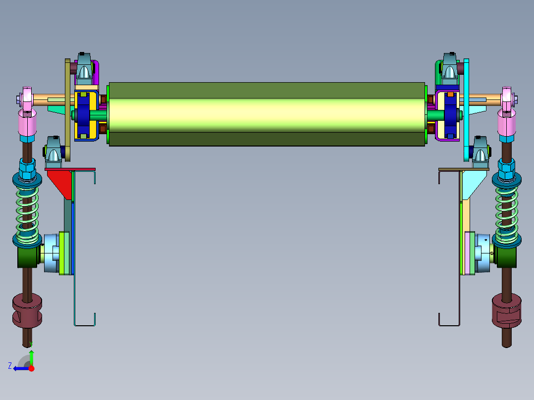 土豆鲜粉条食品塑料袋整平压袋机右视图