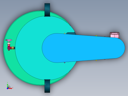 胶水油漆油墨乳化搅拌机前视缩略图