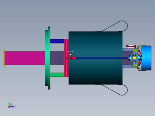 胶水油漆油墨乳化搅拌机左视缩略图