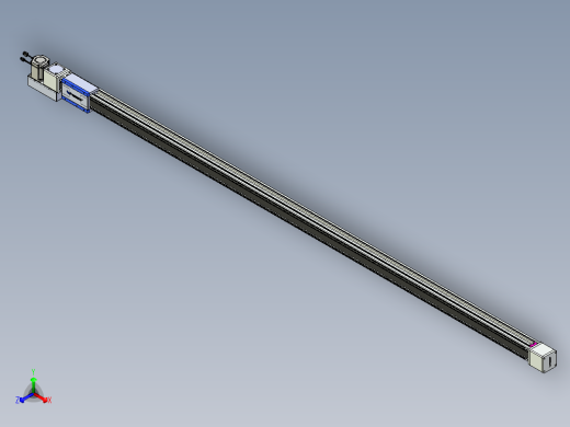 威洛博LB.GB同步带传动--欧规系列GB8-L96-S3000-BL-P75正等轴测缩略图