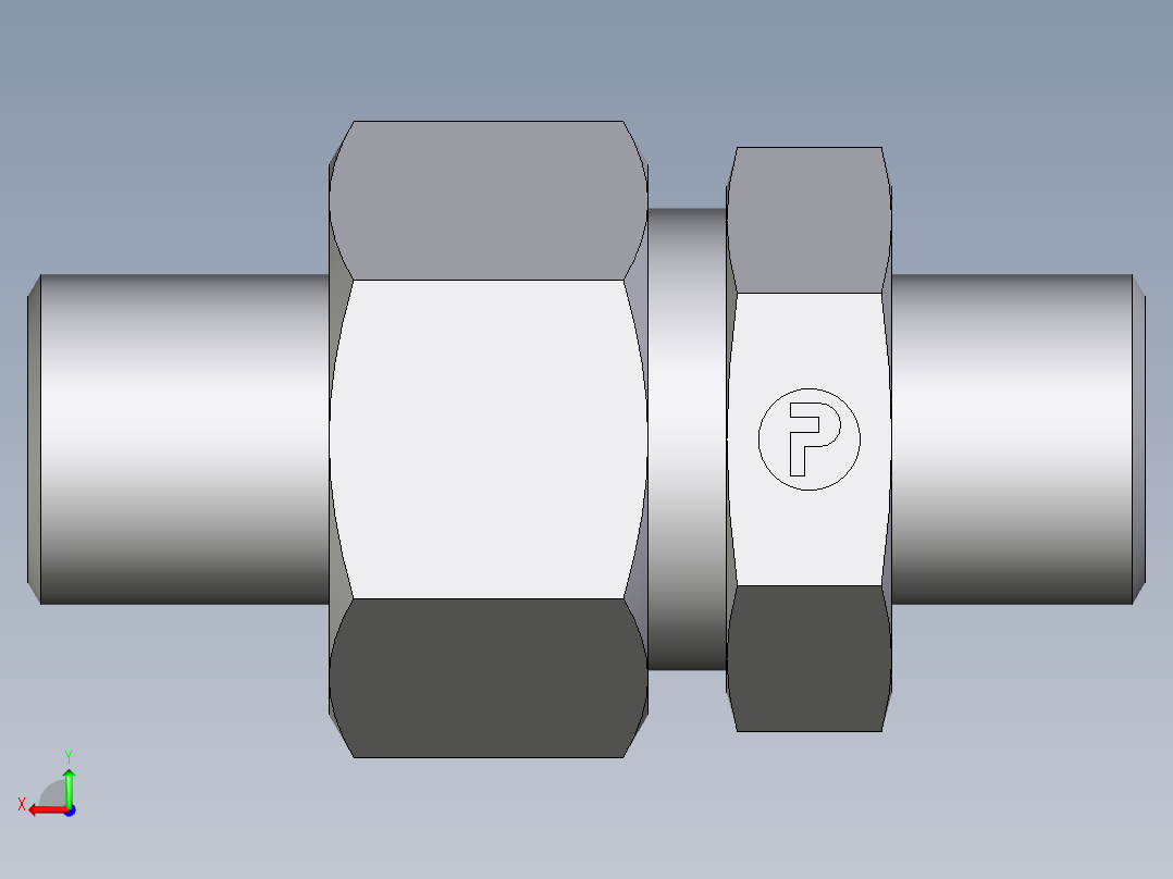 卡套式工业通用硬管接头EO_Weld_fitting_for_tubes_ASK630X3S后视图