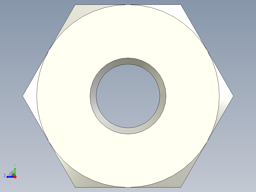 螺母-Nut_M10-45-24-30-30.stp右视图