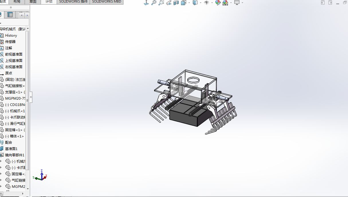 码垛机械爪（气动）+100+24.4.26+003