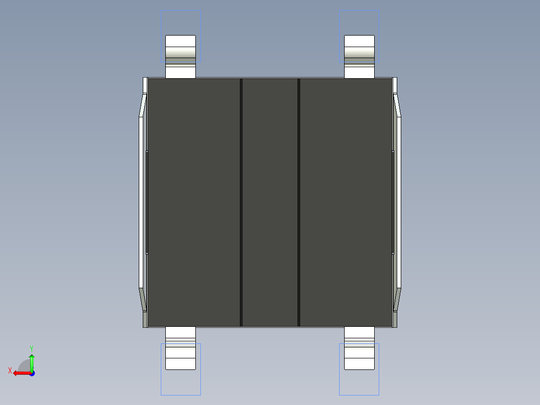 开关继电器保护 SM-PTS641SK25后视图