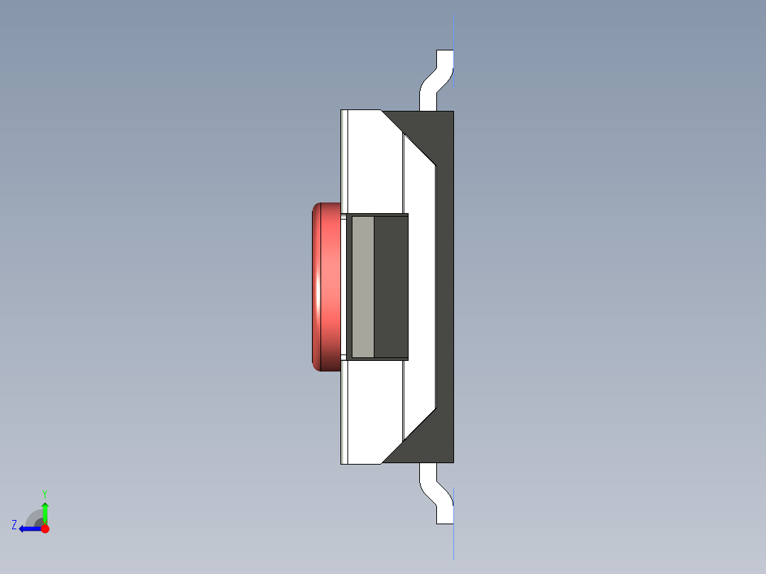 开关继电器保护 SM-PTS641SK25右视图