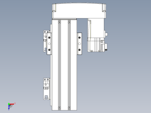 钢基模组-TPA-KNR-6005C-200A1-MR-H1S2俯视缩略图
