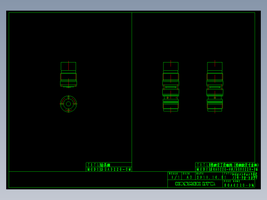 KOSMEKBGA0220-0M多系列多零件图纸模型多系列多零件图纸模型