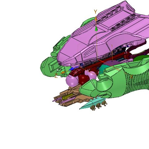 怪兽型外星飞船